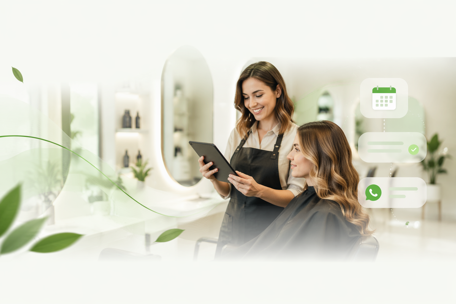 Cover Bild: Effiziente Terminplanung für Friseursalons mit KI-Automatisierung von Timora