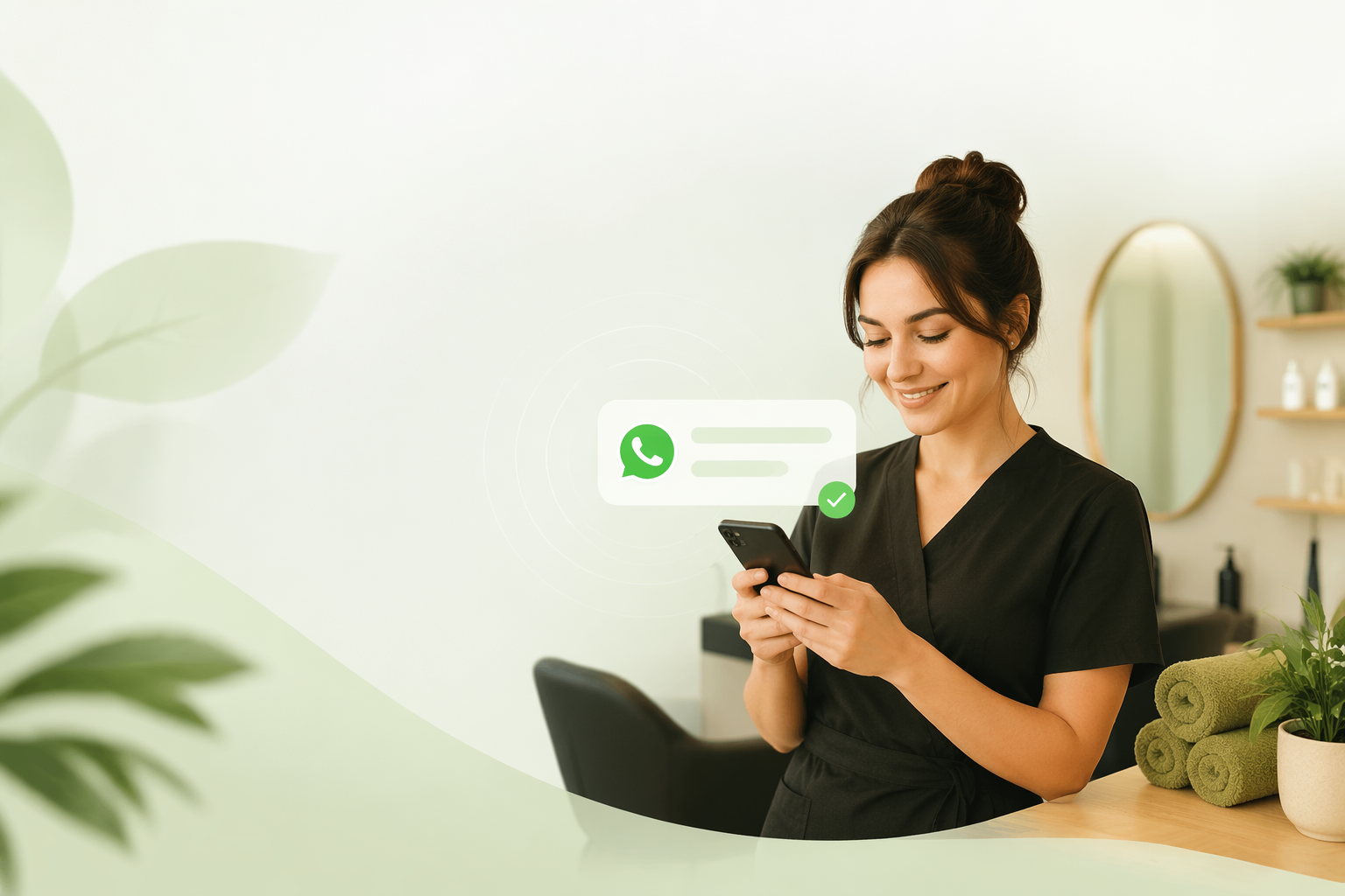 Cover Bild: WhatsApp-Erinnerungen gegen No-Shows im Salon